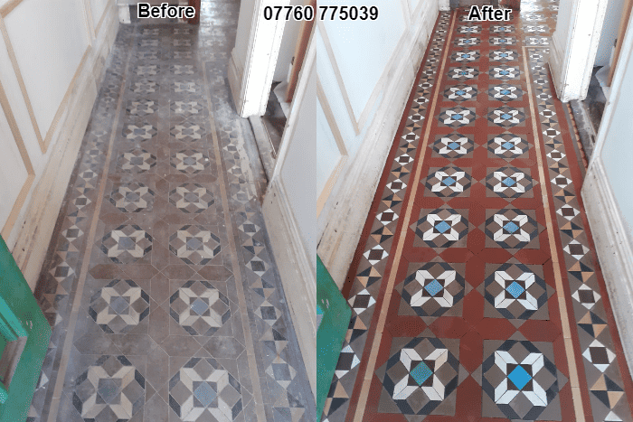 Victorian Tile Cleaning & Sealing Services In Rugby Warwickshire 01788670080